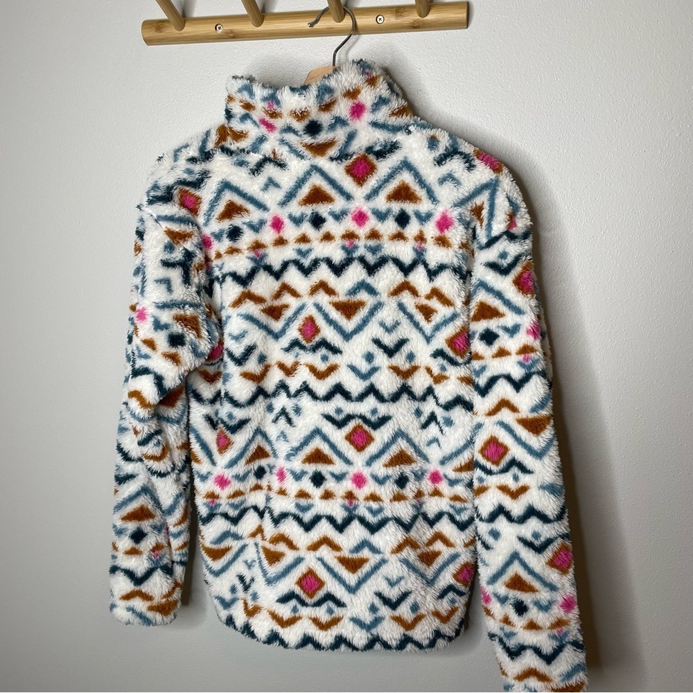 Eddie Bauer Fuzzy Sherpa Pullover small - Picture 5 of 5